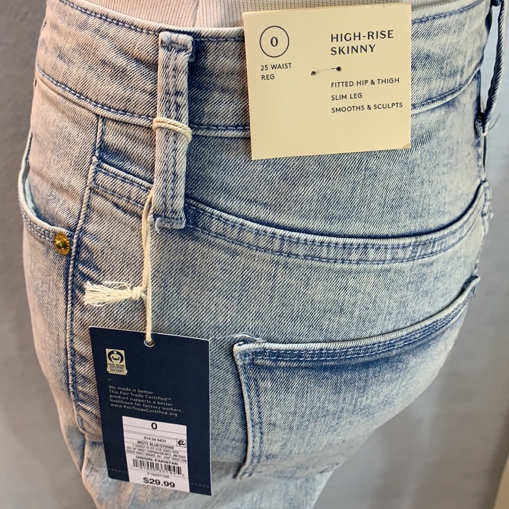 High-Rise Skinny Jeans - Universal Thread - Picture 7 of 10